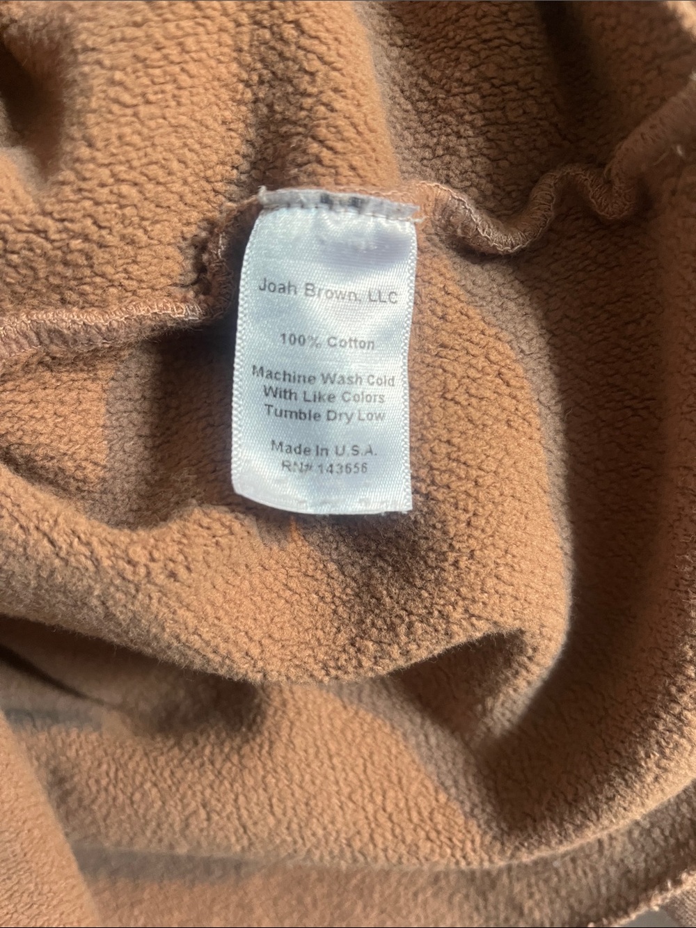 Joah Brown Toast Scoop Neck Sweatshirt - Picture 4 of 4